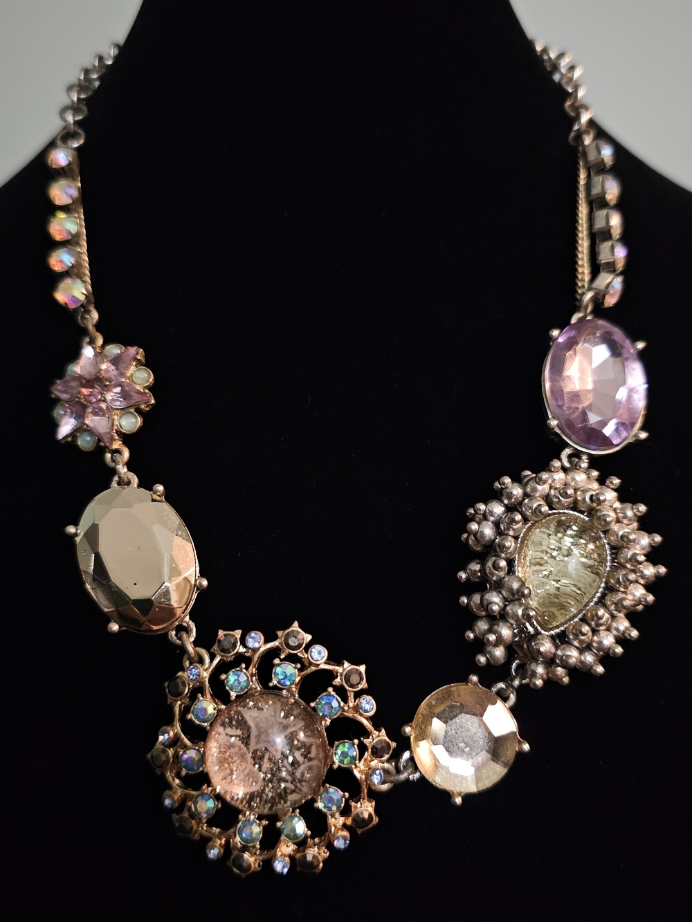 Betsey Johnson Stargazer Multi-Gem Necklace - Women's Jewelry